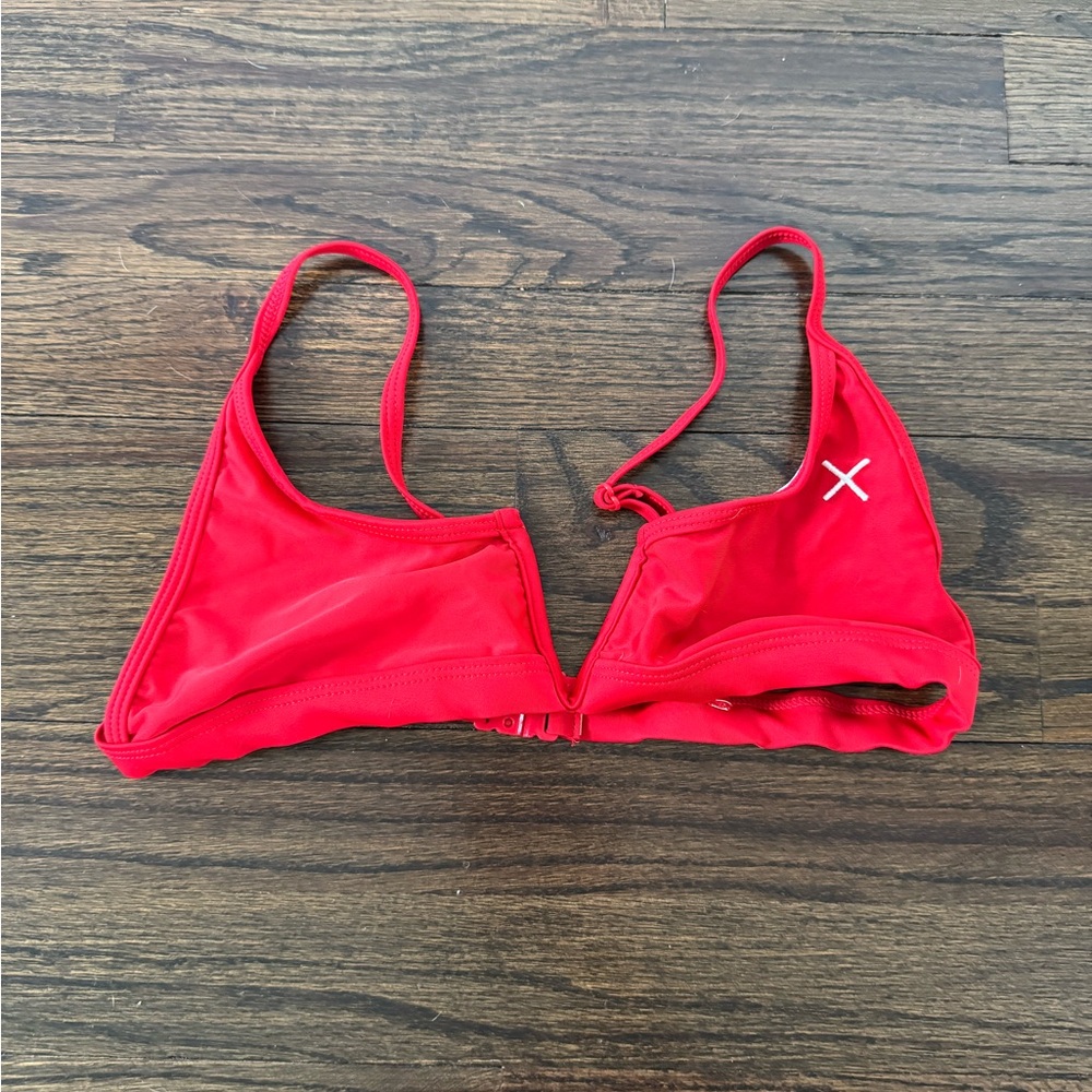 Red Boutine LA Bikini Top